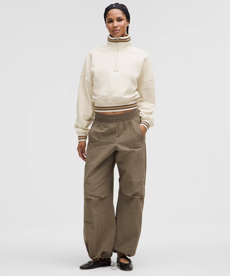 lululemon Perfectly Oversized Ringer Funnel-Neck Half Zip outlook
