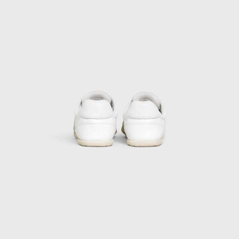 CELINE CELINE JOGGER LOW LACE-UP SNEAKER in CALFSKIN & SUEDE CALFSKIN outlook
