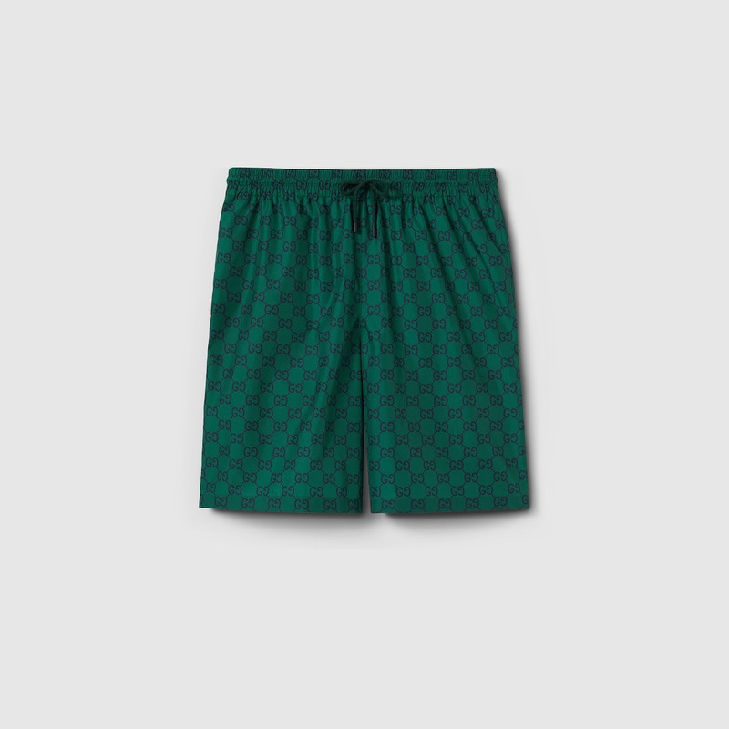 GG print nylon swim short 1