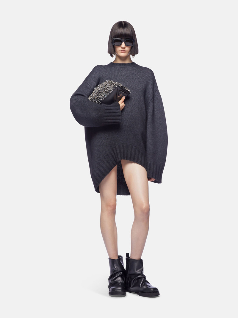 THE ATTICO DARK PURPLE SWEATER outlook