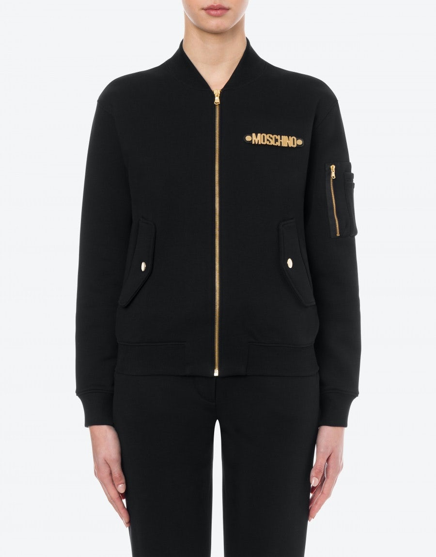 LETTERING LOGO ZIP SWEATSHIRT - 2