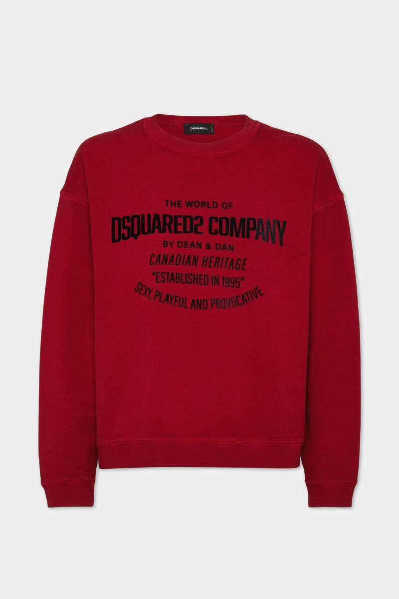 CANADIAN HERITAGE BRUSHED FLEECE RELAX FIT SWEATSHIRT 1