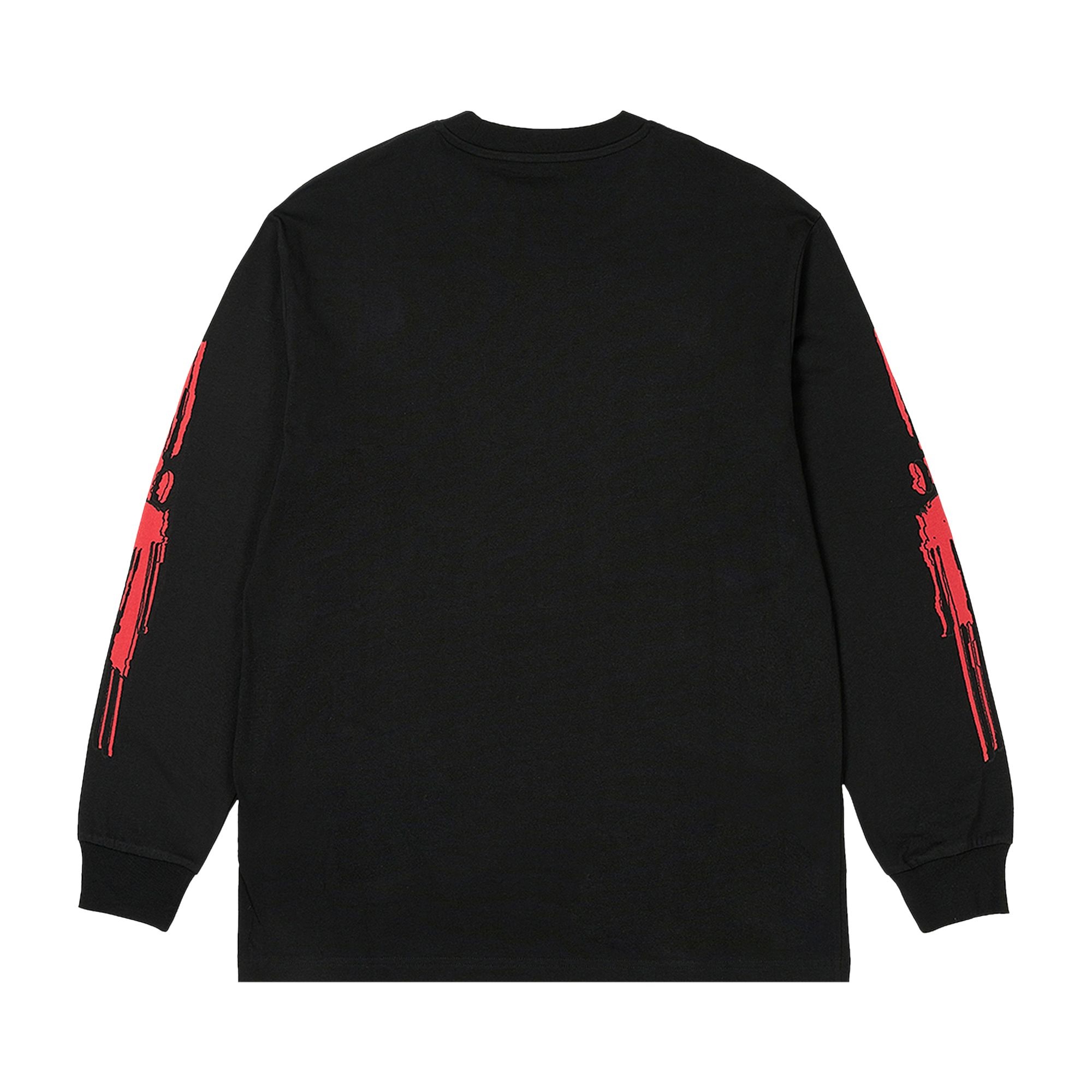 Palace Repeater Long-Sleeve 'Black' - 2