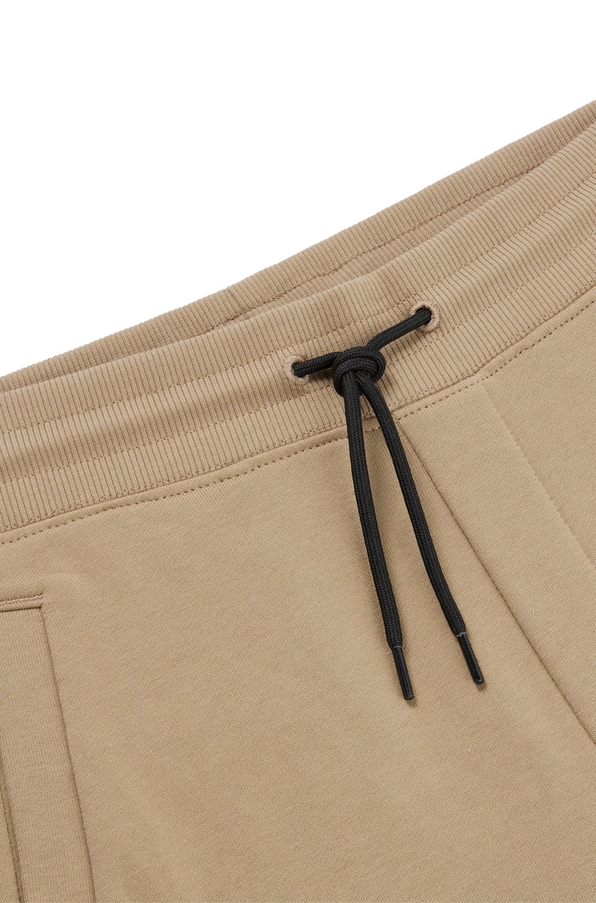 CUFFED TRACKSUIT BOTTOMS IN FRENCH TERRY WITH LOGO BADGE - 6