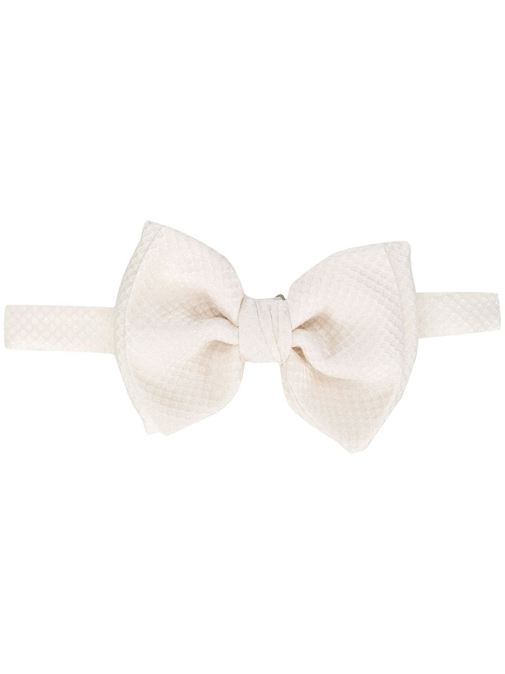 textured bow tie - 1