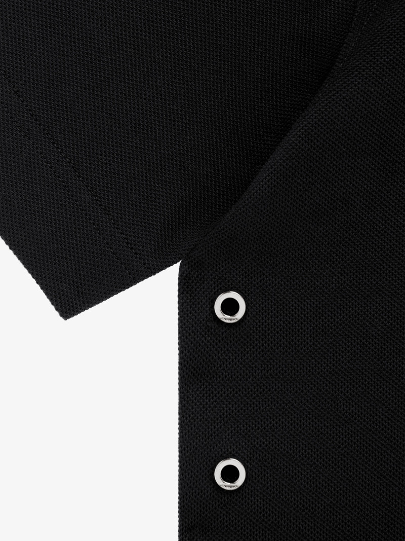 ZIPPED POLO SHIRT IN COTTON 6