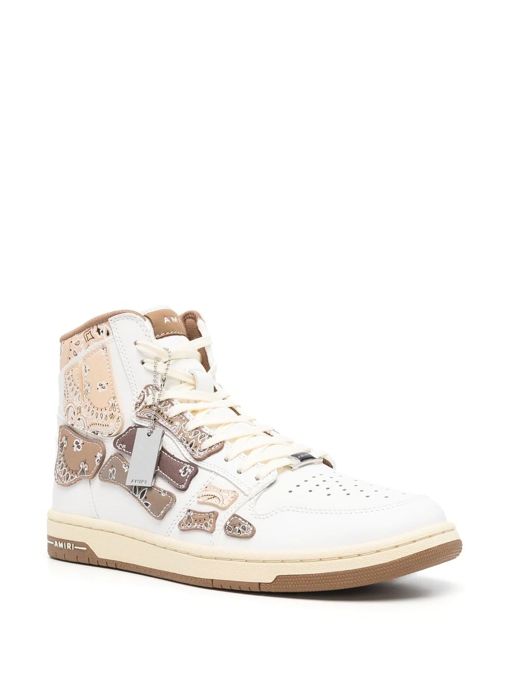 bandana panelled sneakers - 2