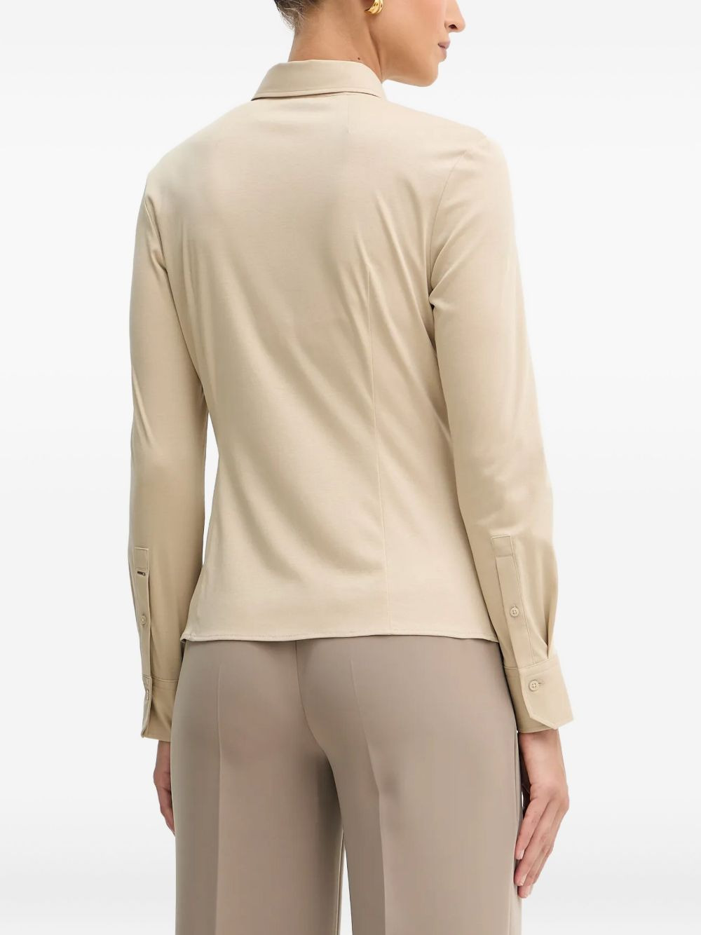 long-sleeve buttoned shirt - 3