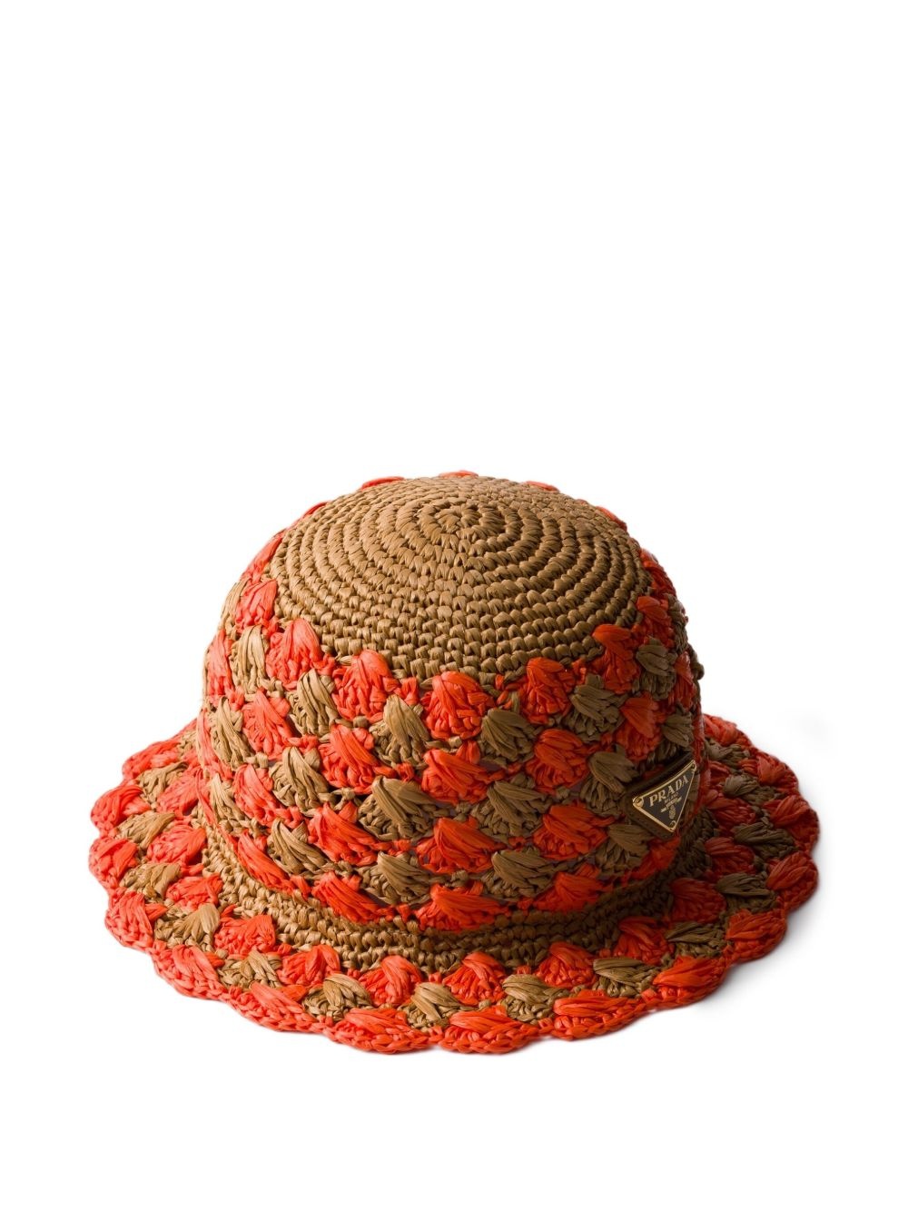 crochet-knit bucket hat - 2