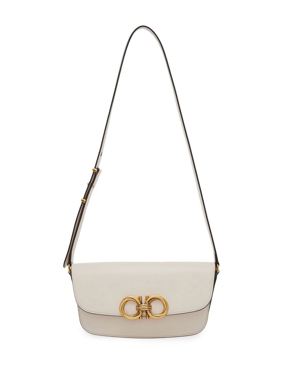 Trapezio leather shoulder bag - 6
