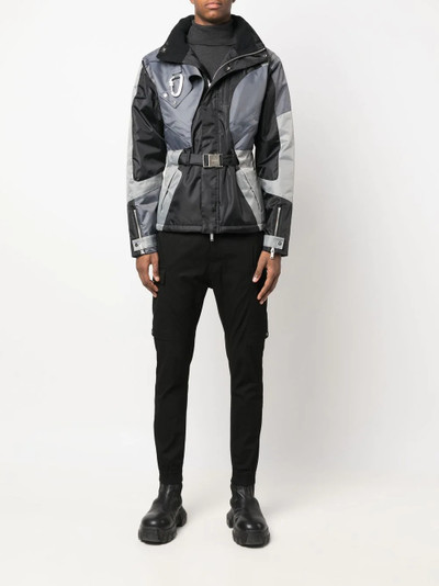 HELIOT EMIL™ belted asymmetric-panel jacket outlook