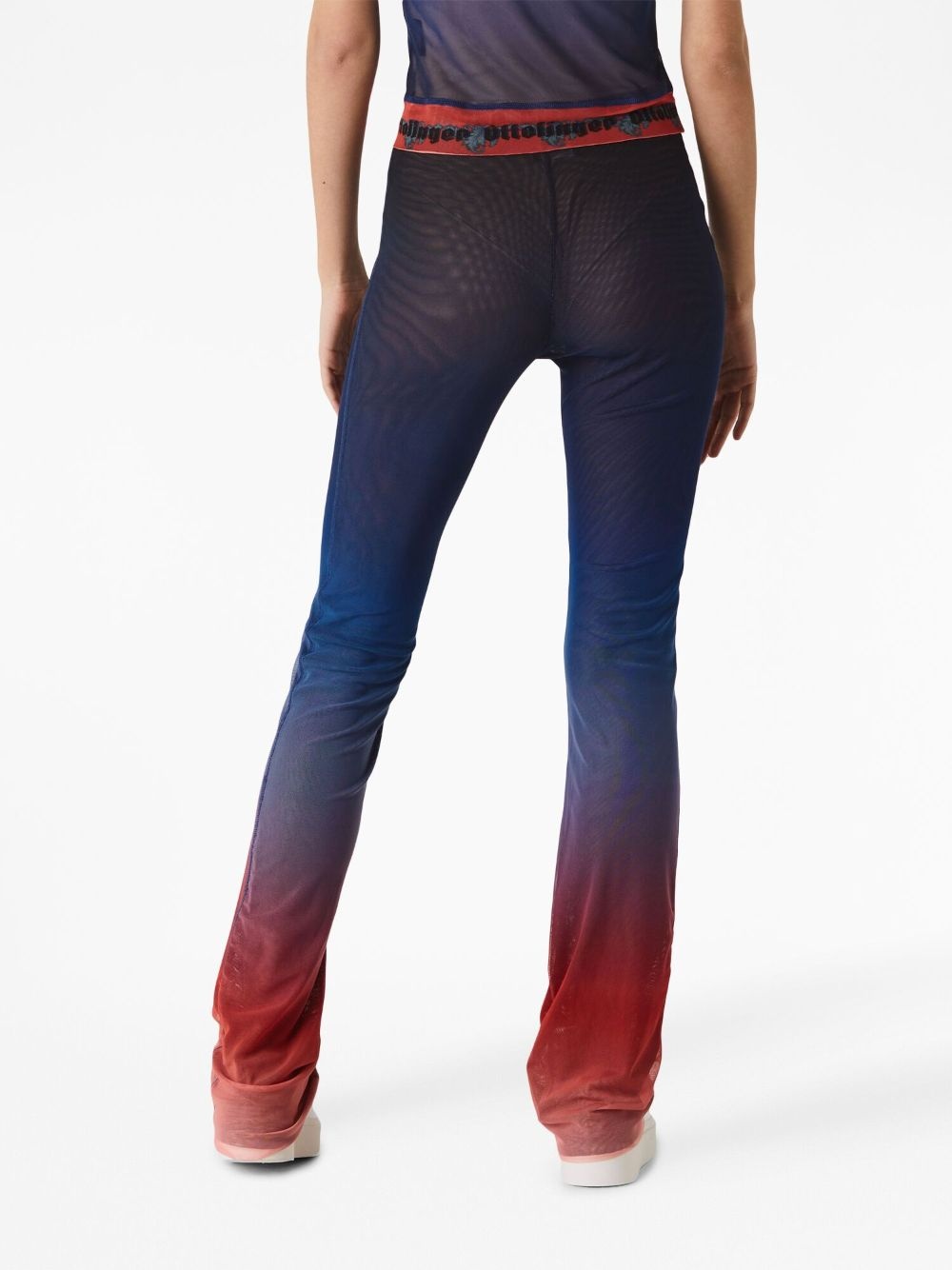 gradient-effect stretch-design leggings - 3