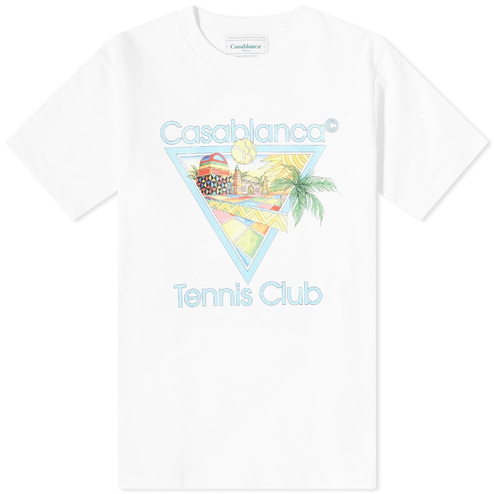 Casablanca Afro Cubism Tennis Club T-Shirt - 1