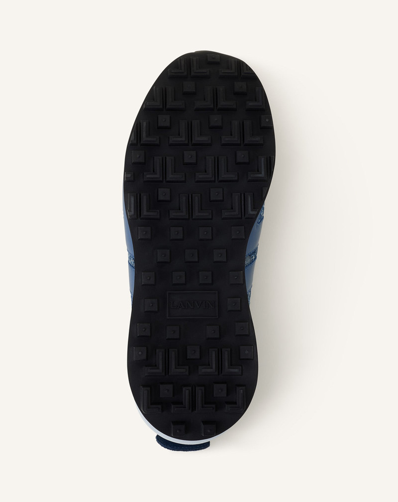 BLUE LUNAR YEAR BUMPR SNEAKERS IN DENIM 6