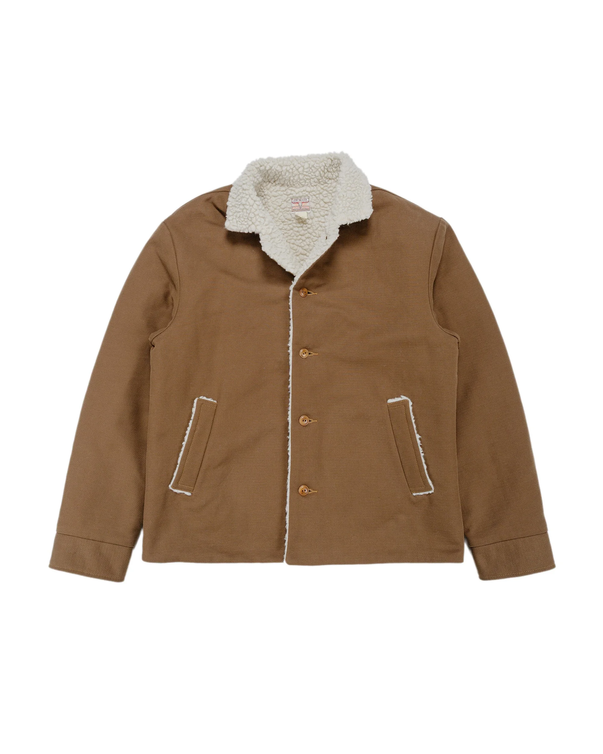 MJ25125 Moleskin Ranch Coat Brown - 1