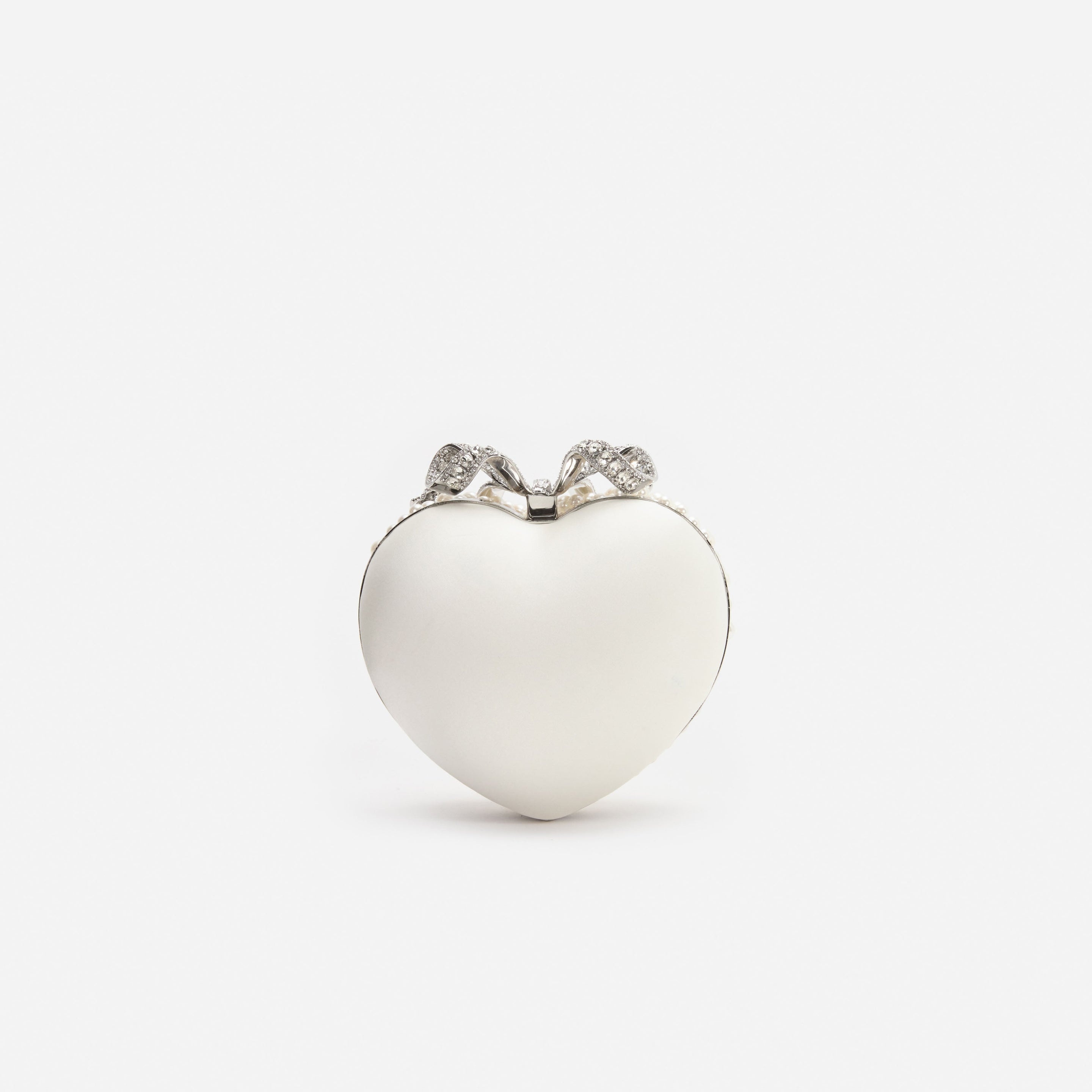 Pearl Heart Clutch Bag - 3