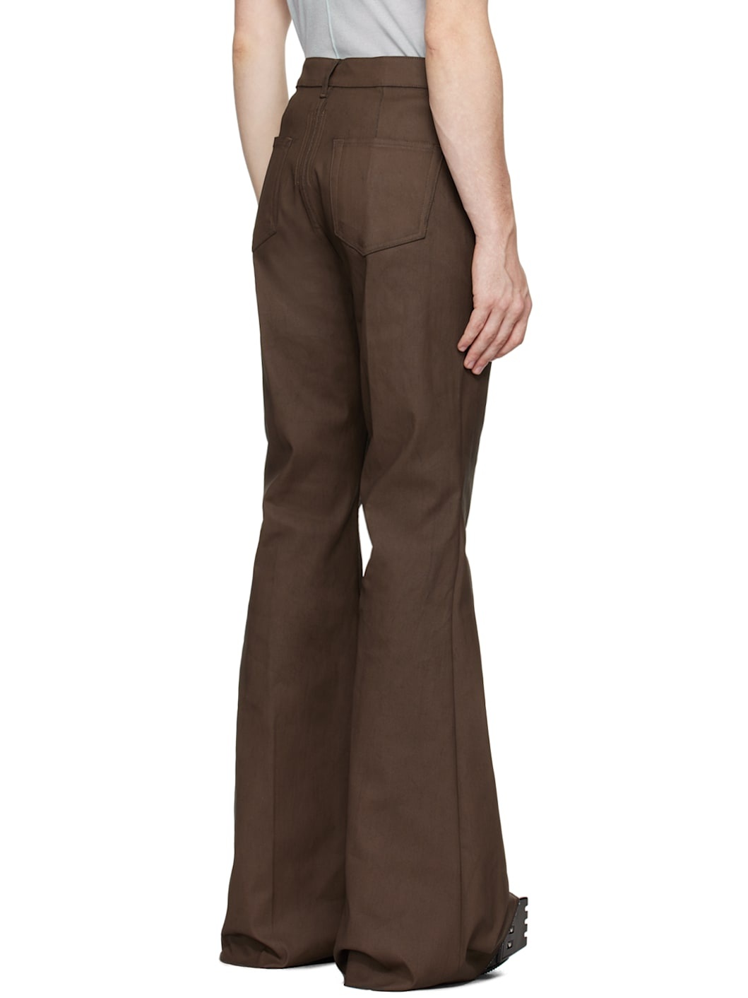 Khaki Porterville Bolan Bootcut Jeans - 3