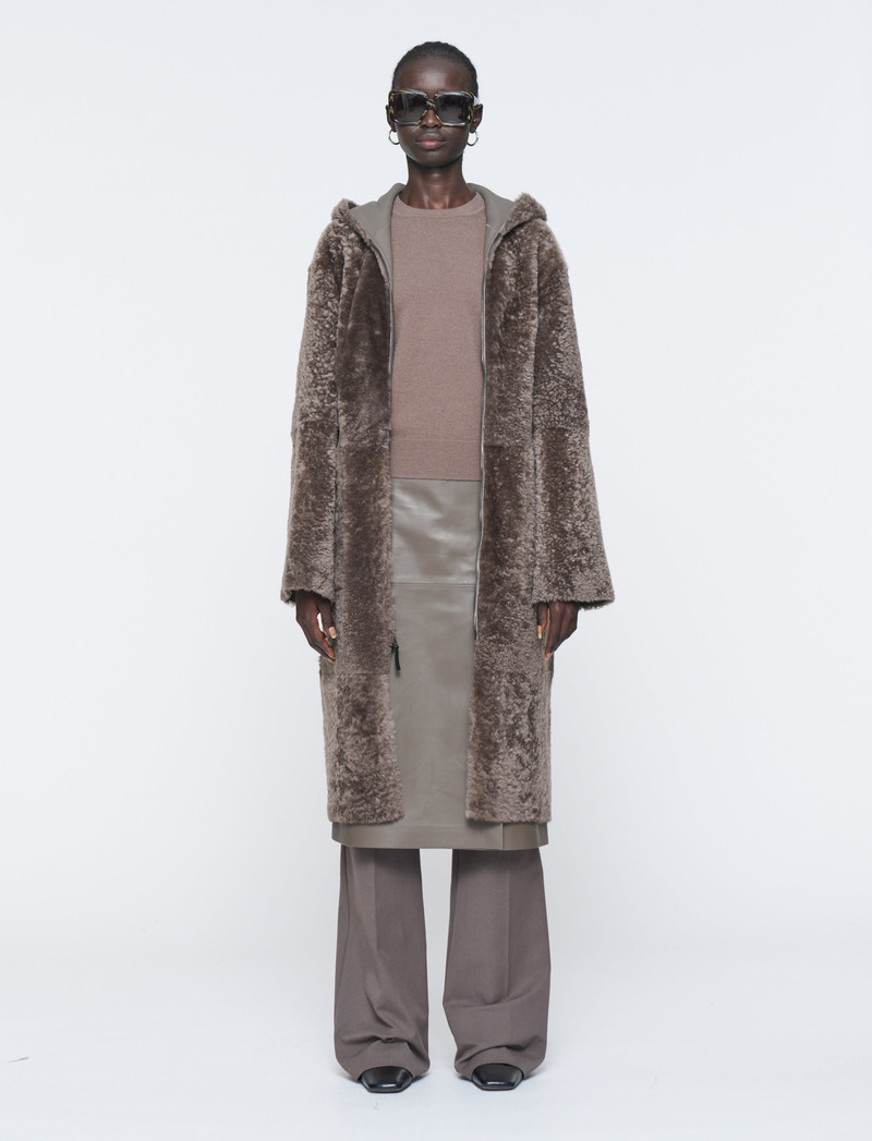 Henner Reversible Shearling Coat 3