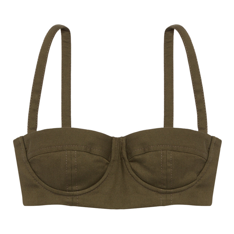 Bra Khaki - Gabardine 1