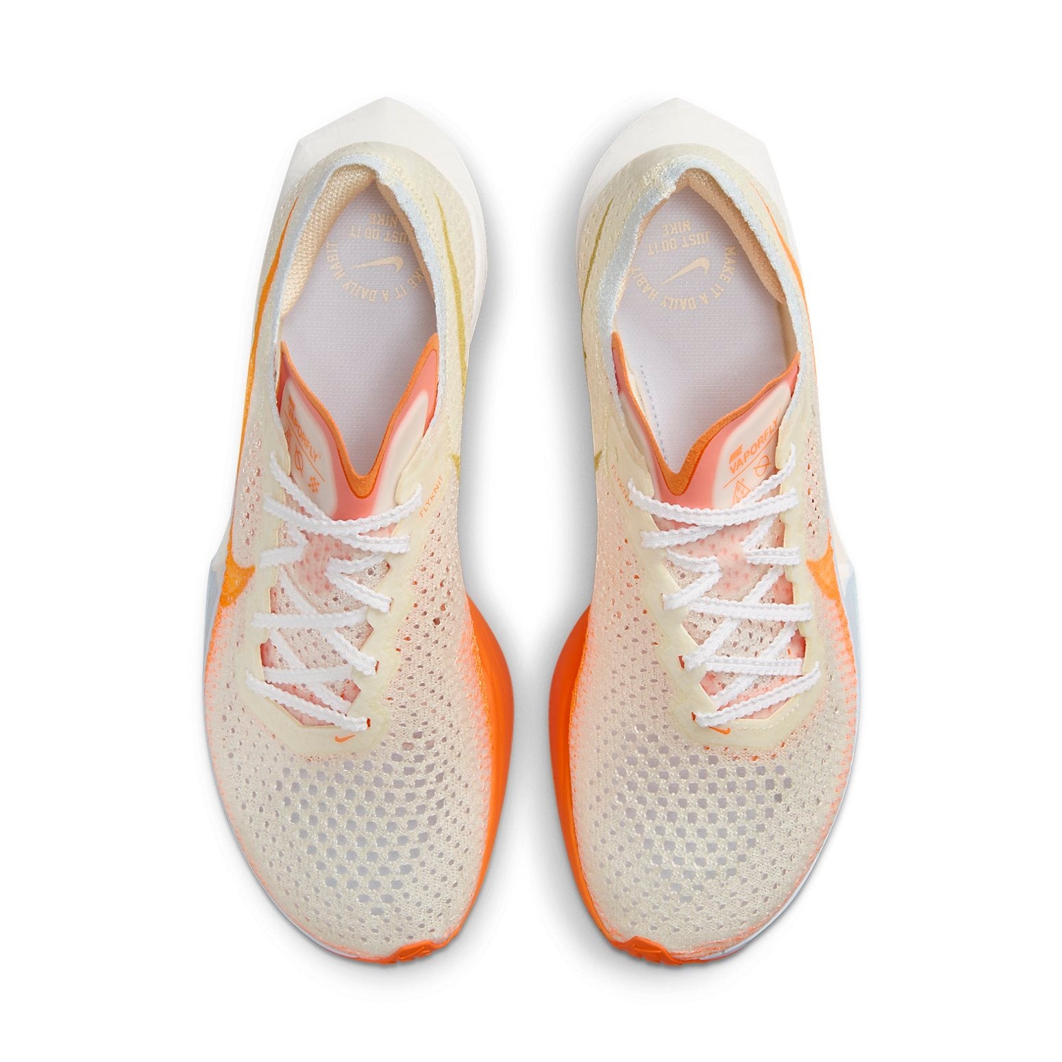 (WMNS) Nike ZoomX Vaporfly Next% 3 'White Orange' FV3634-181 - 4