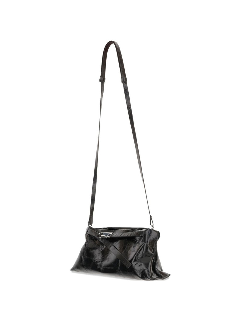 Lauren glossy adjustable shoulder bag 3