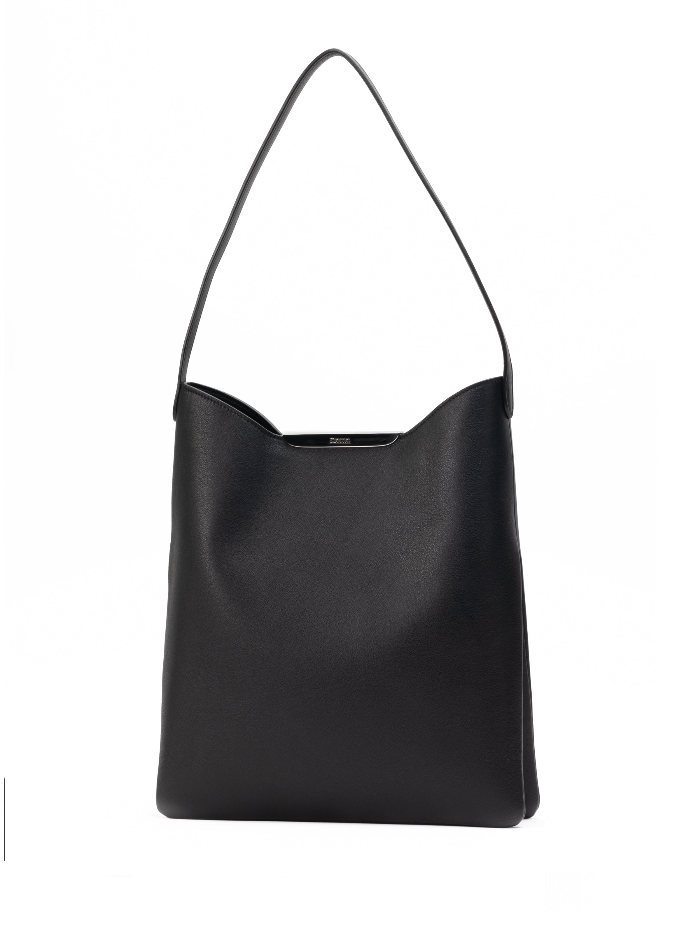 Gemini Pebbled Leather Black - Silver - 2