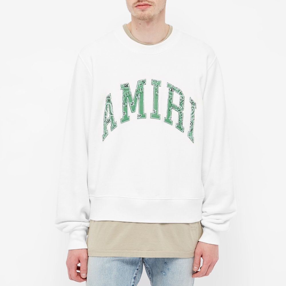 Amiri Varsity Crew Sweat - 4