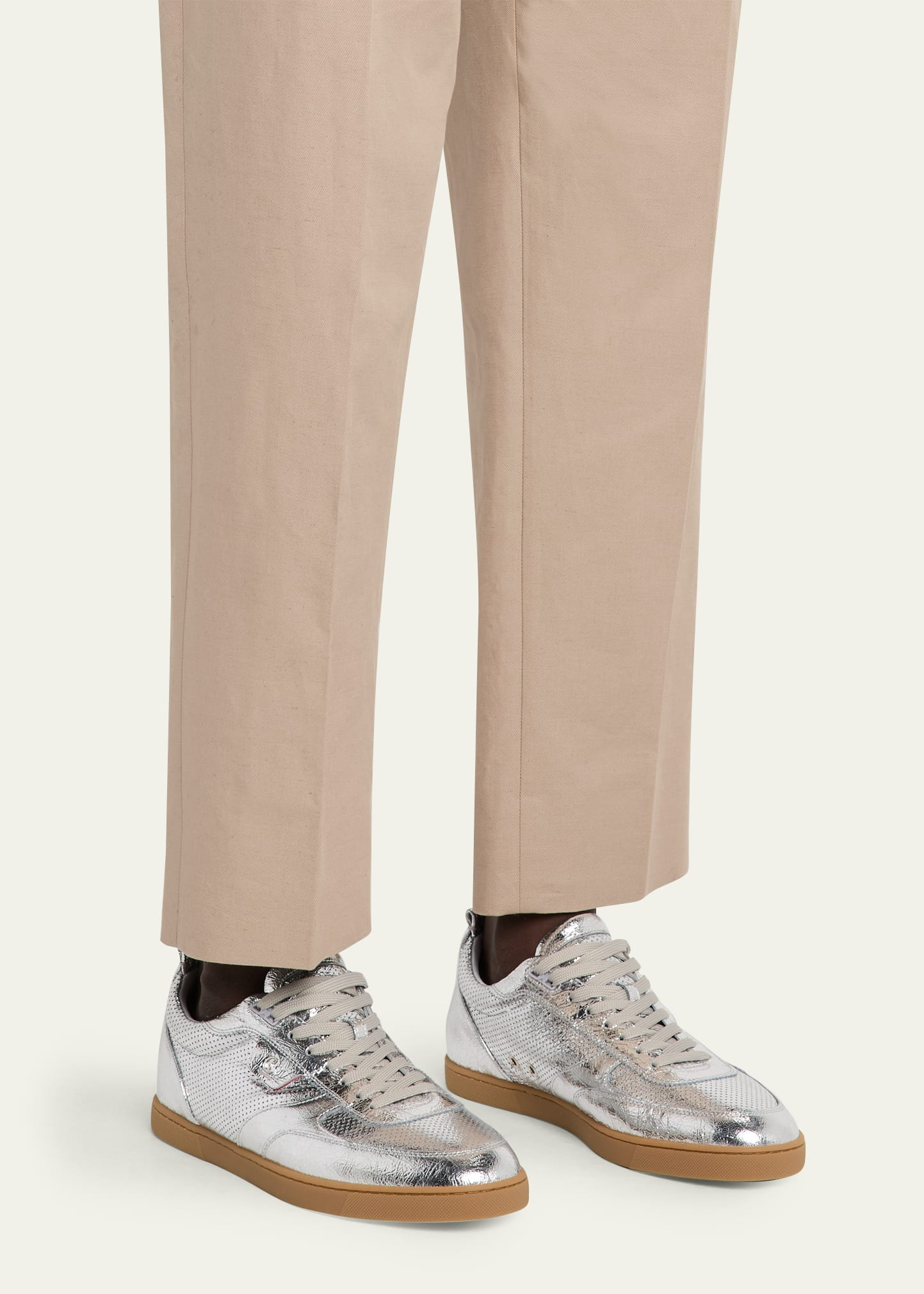 Men's Tutti Rui Perforated Low-Top Sneakers - 2