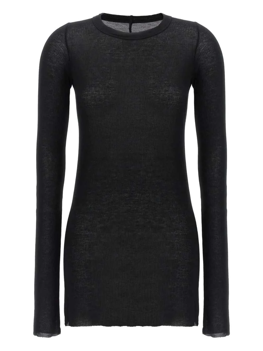 Rick Owens Women Ribbed T-Shirt - 1