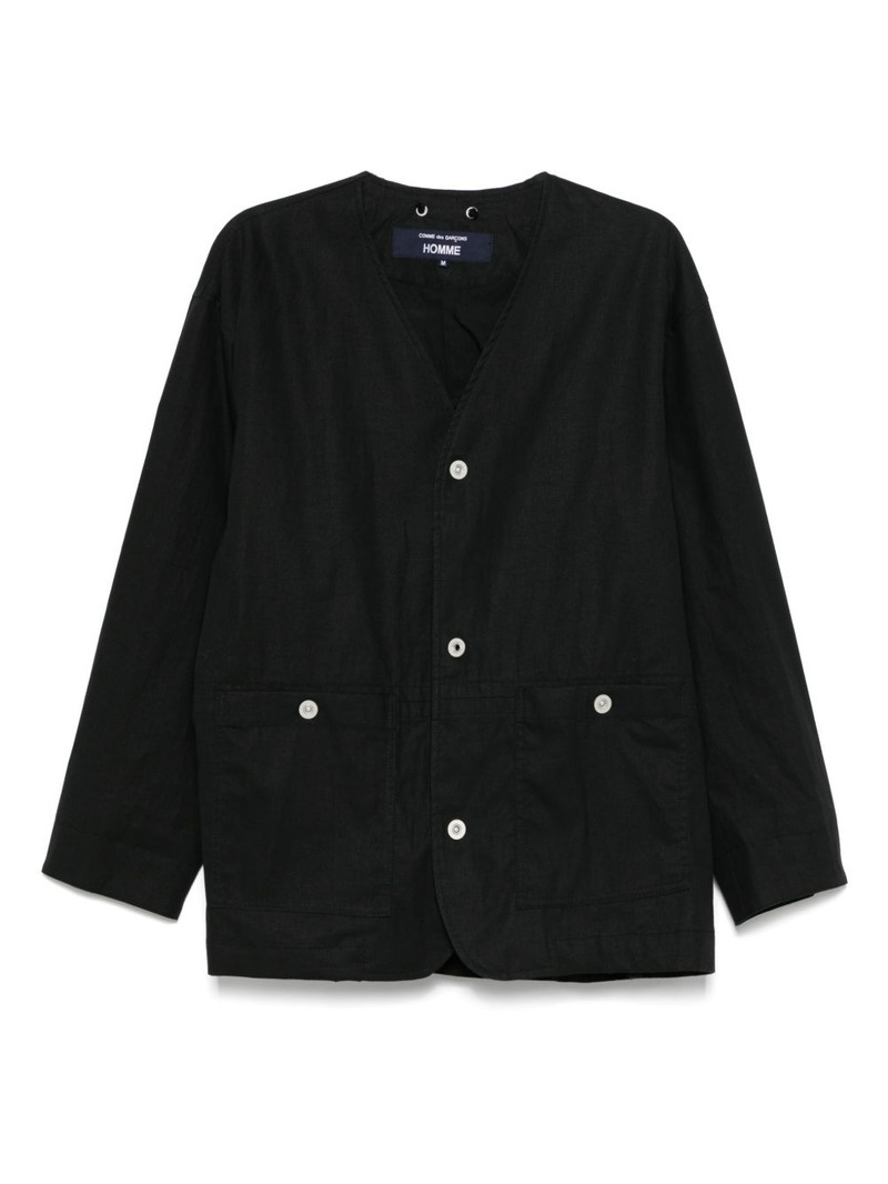 V-neck jacket 1