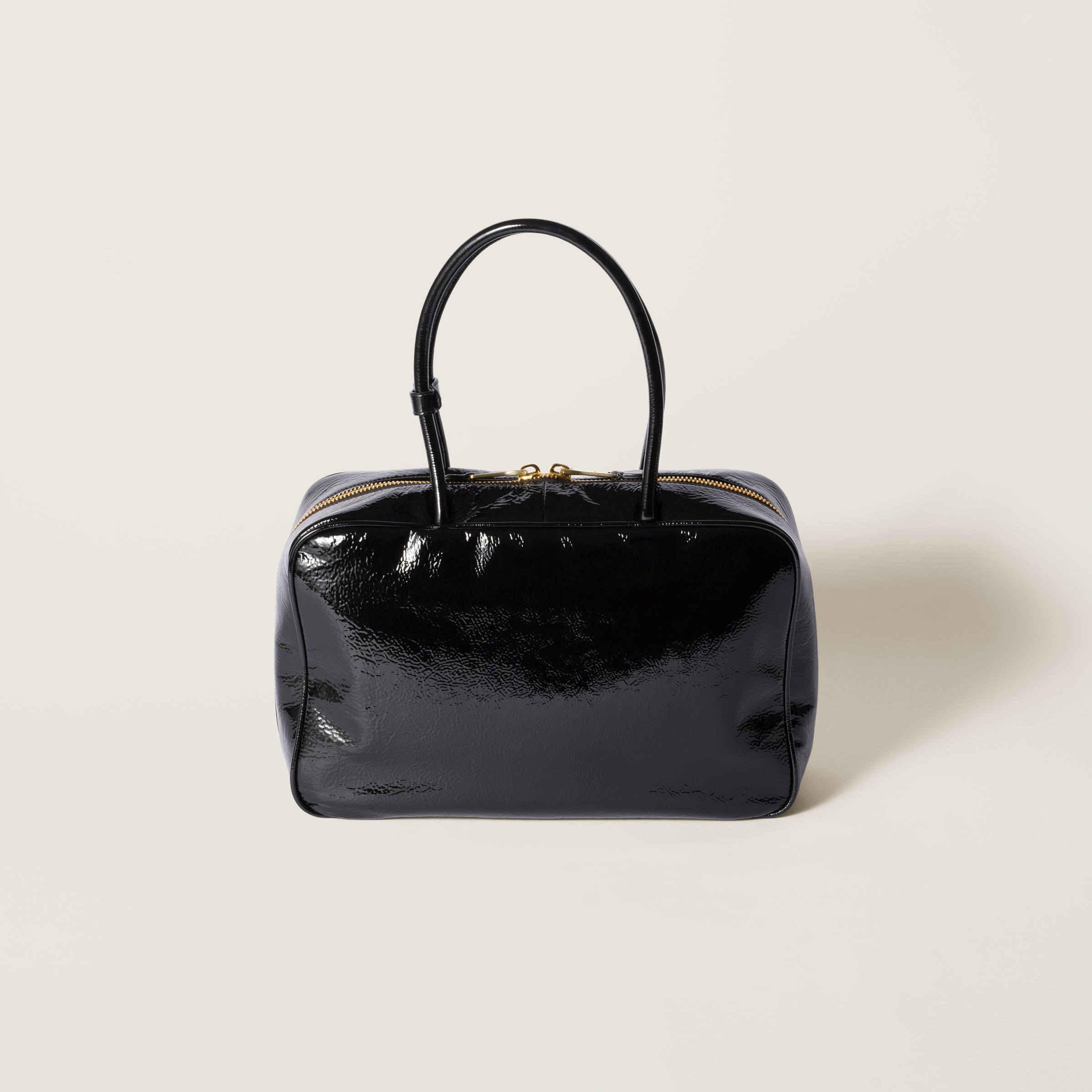 Beau naplak patent leather bag - 4