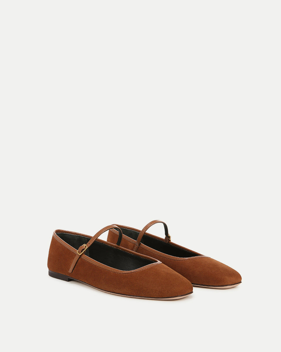 ELLIE SUEDE FLAT - 2