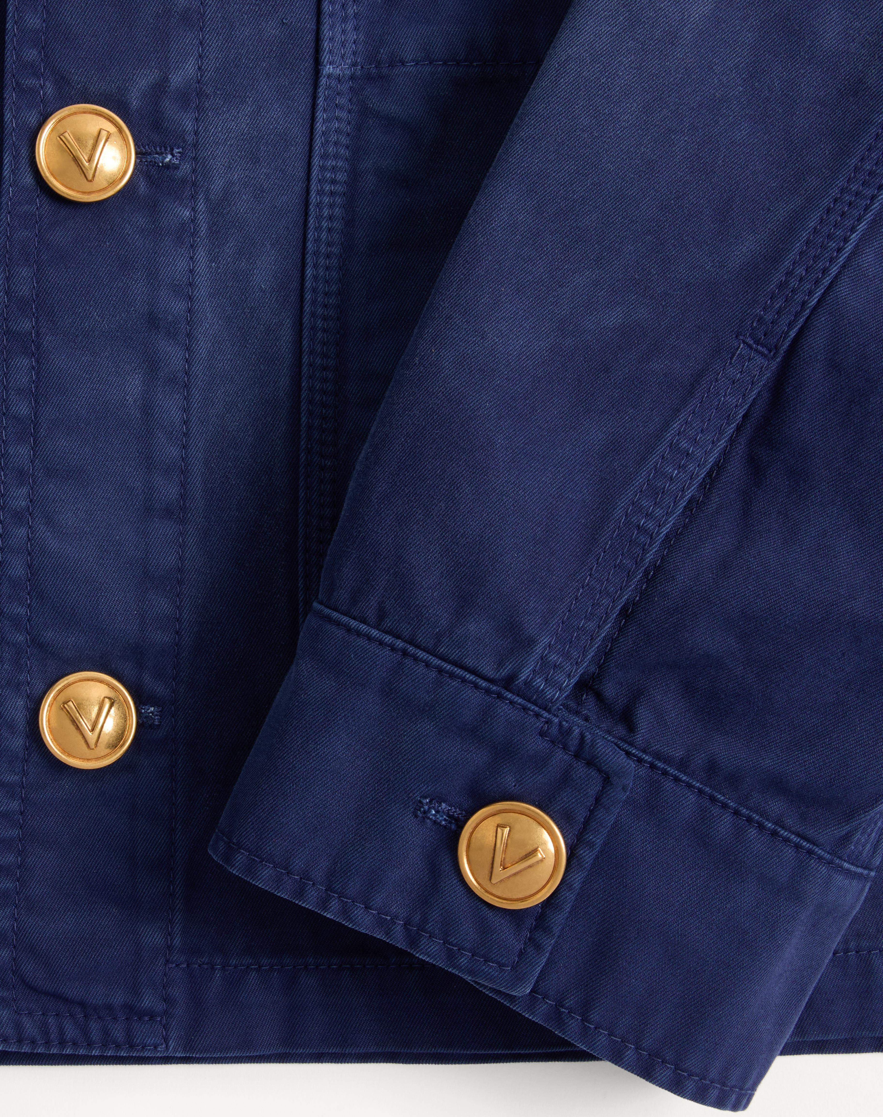 DENIM SAFARI JACKET - 7