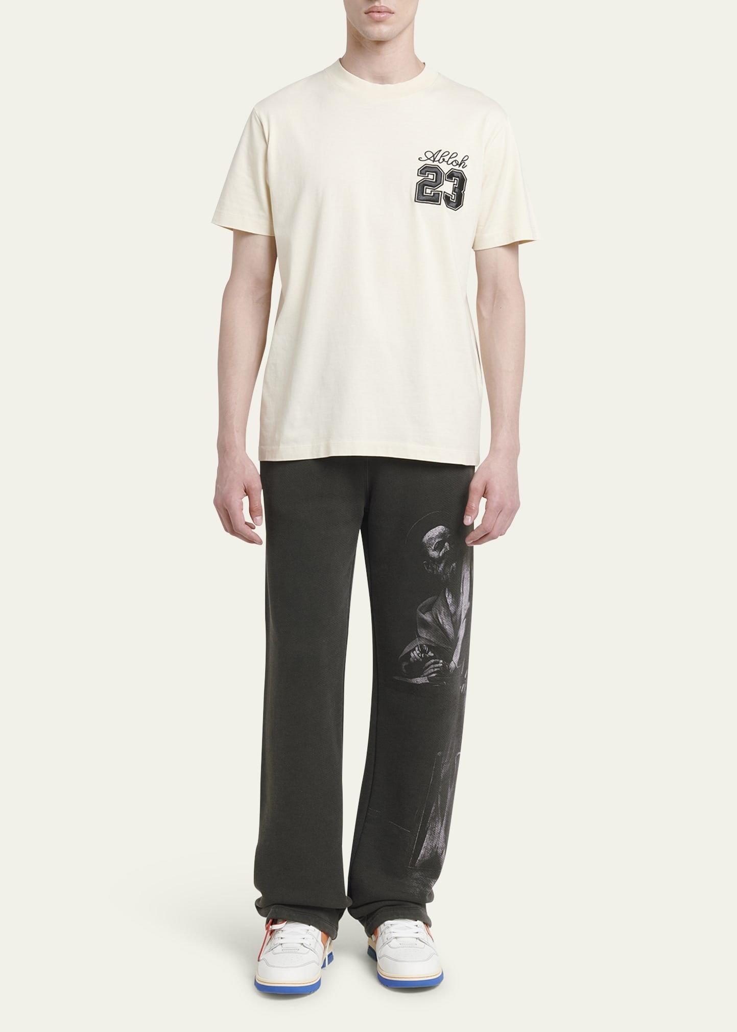 Men's Abloh Embroidered T-Shirt - 2