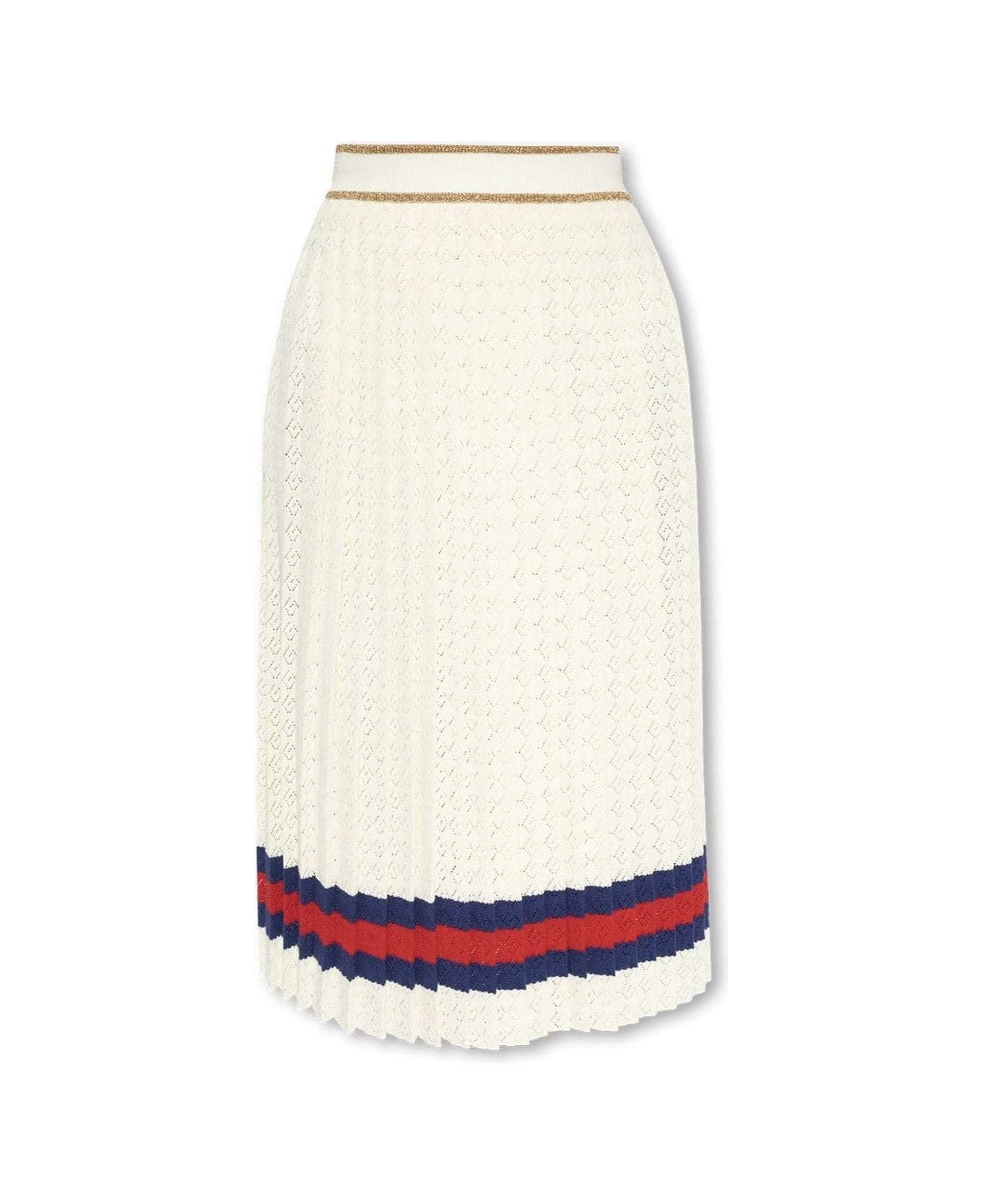 G Rhombus Knit Skirt - 1