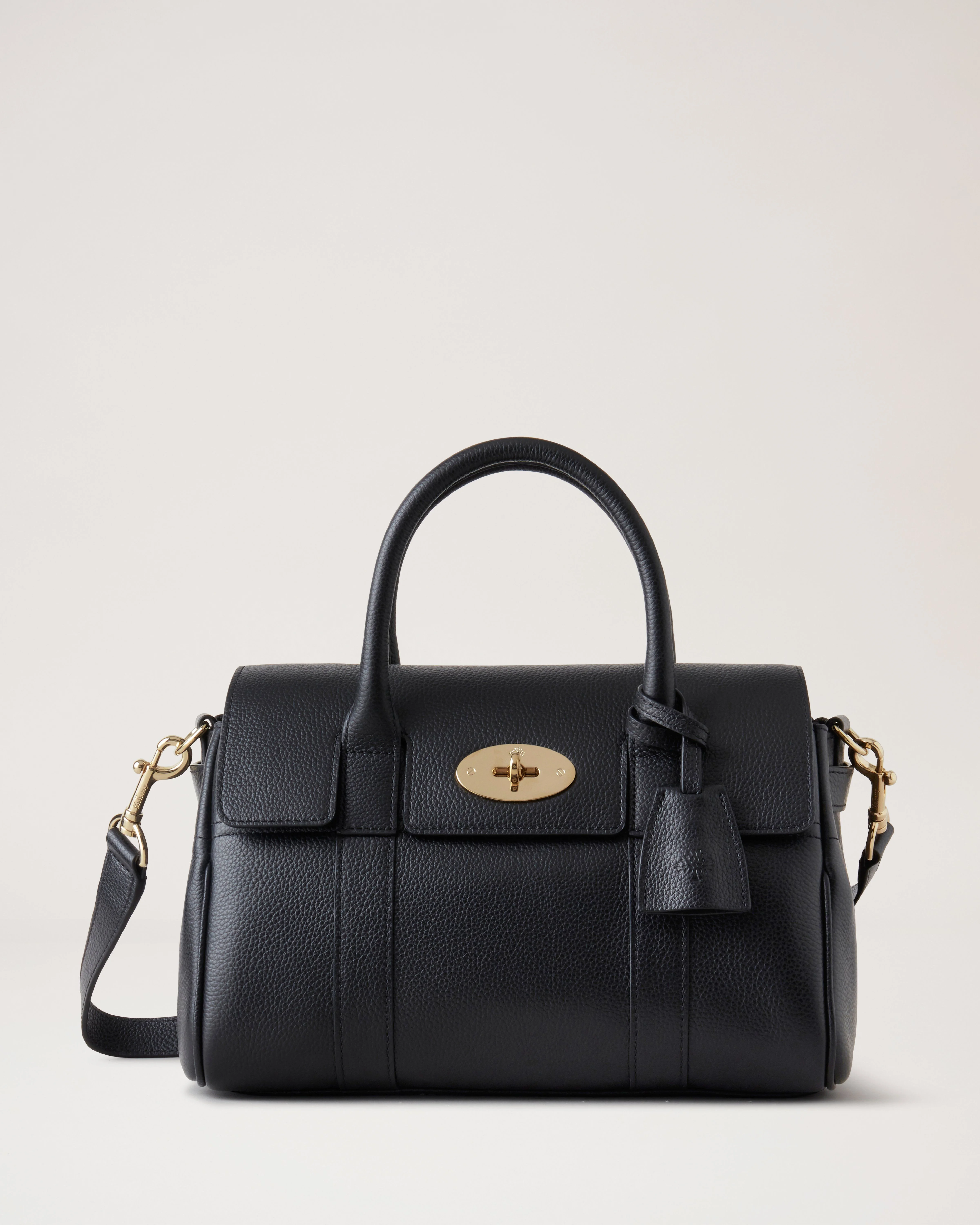 Bayswater Satchel
Black Small Classic Grain - 1