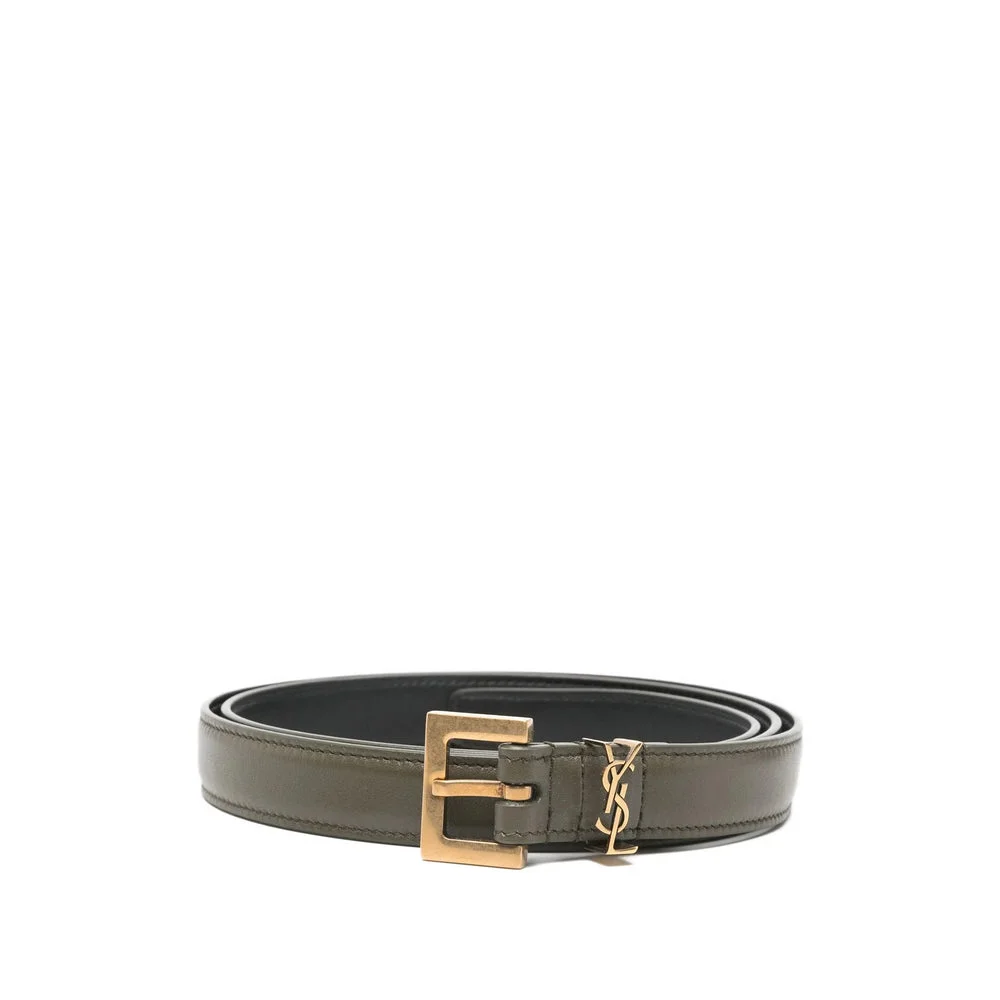 Saint Laurent Grey Belts Women - 1