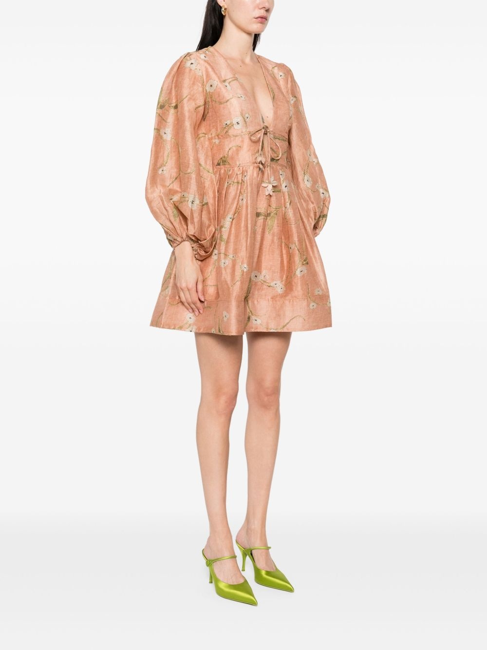Illuminate Drawn mini dress - 3