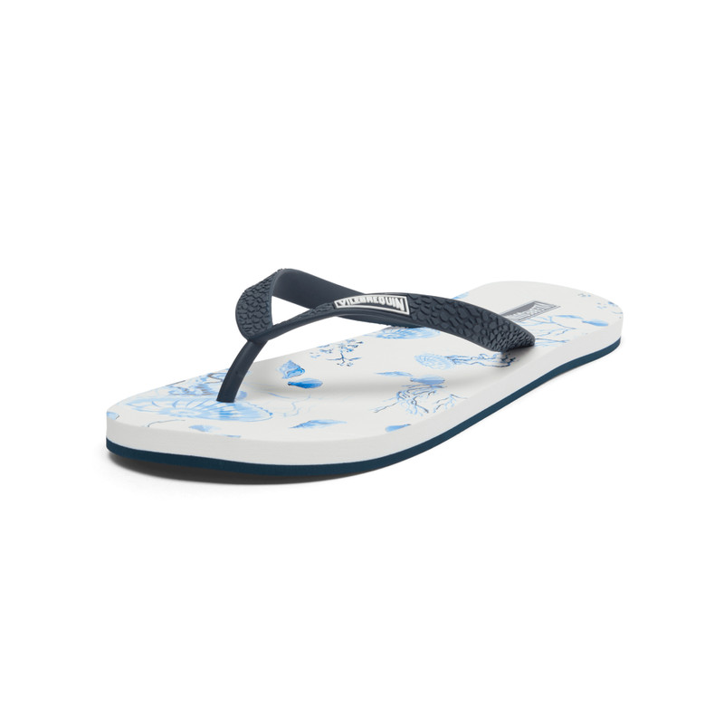 Vilebrequin Men Flip Flops Medusa and Shells outlook