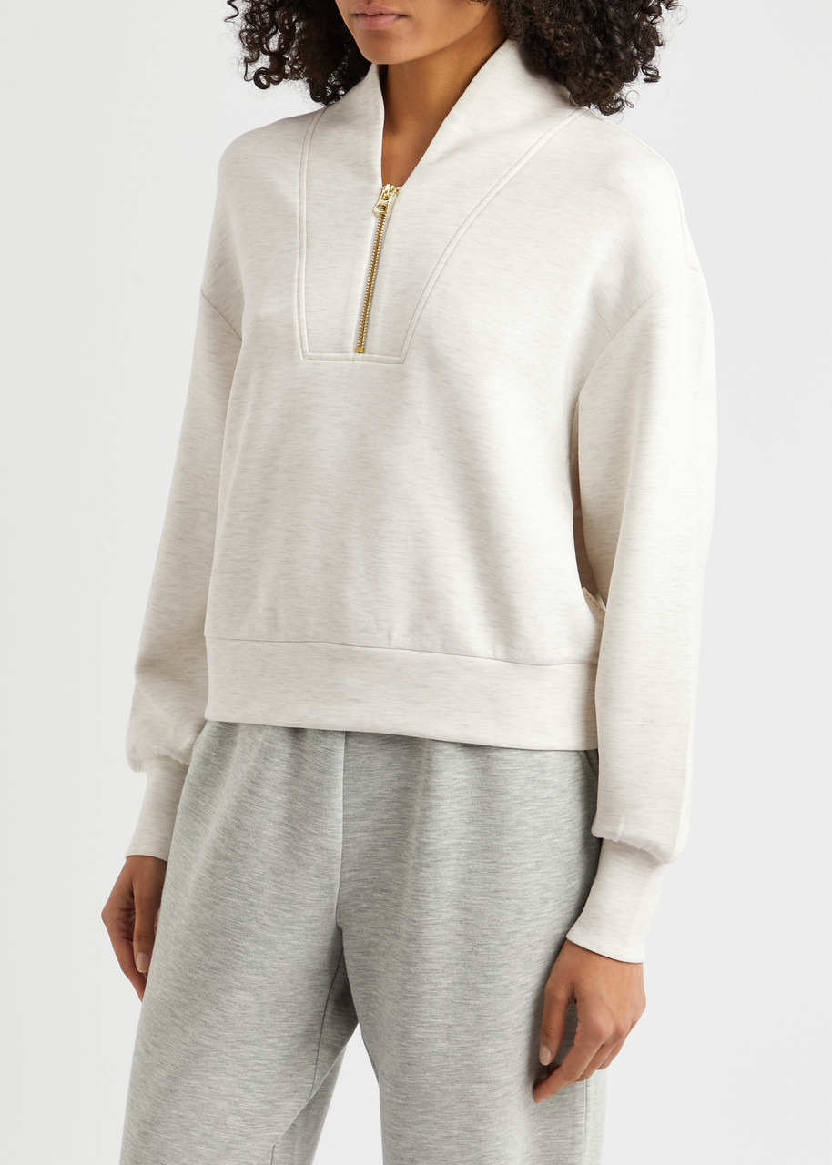Davidson half-zip stretch-jersey sweatshirt - 2