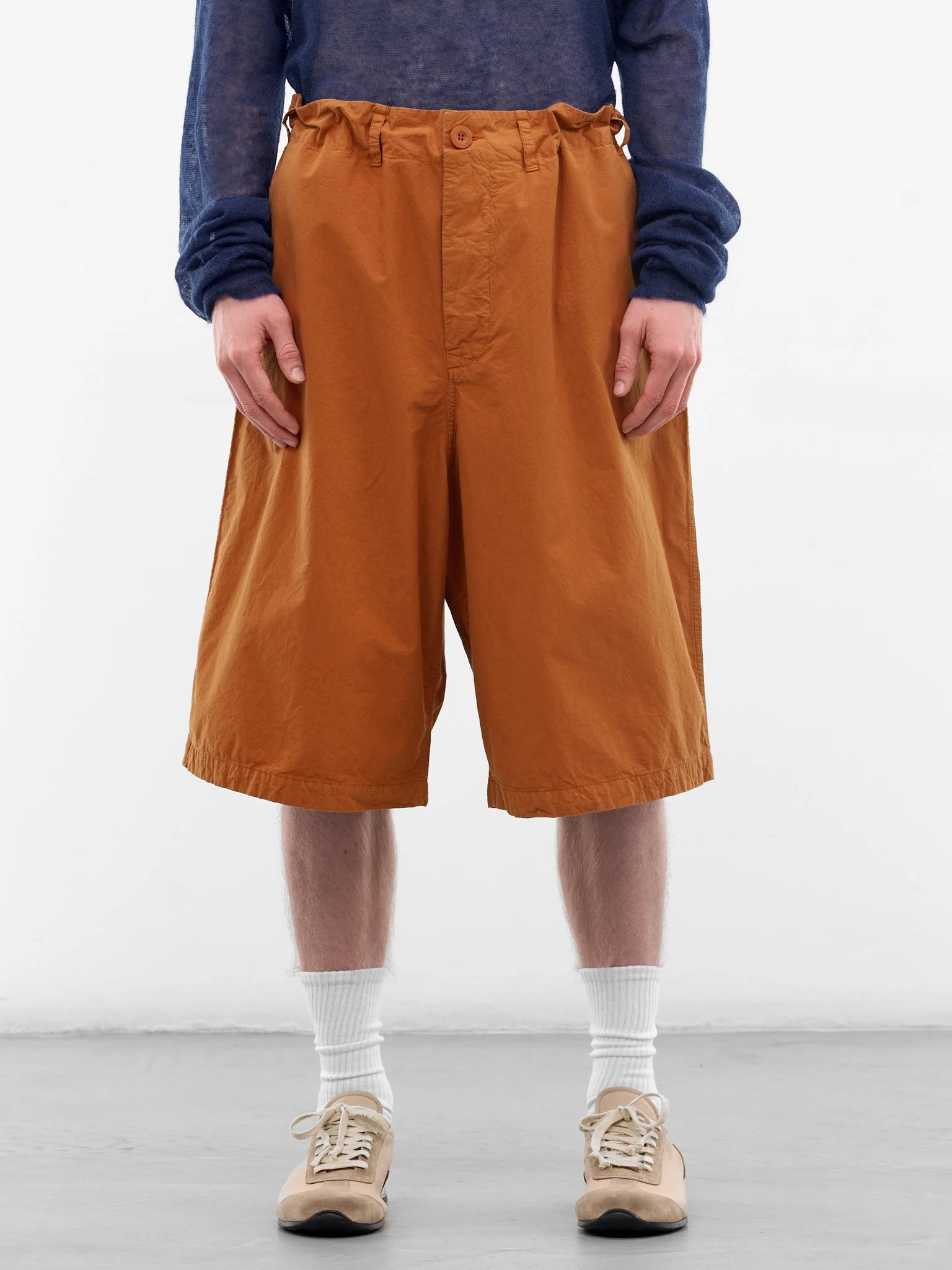 Copper Cotton Abelo Baggy Shorts - 1
