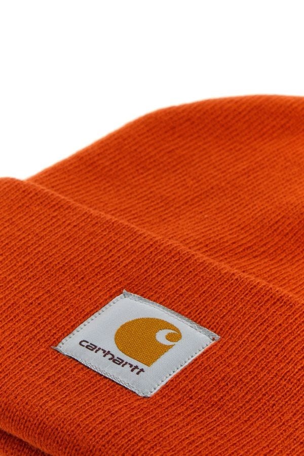 Dark orange acrylic Watch Hat - 3