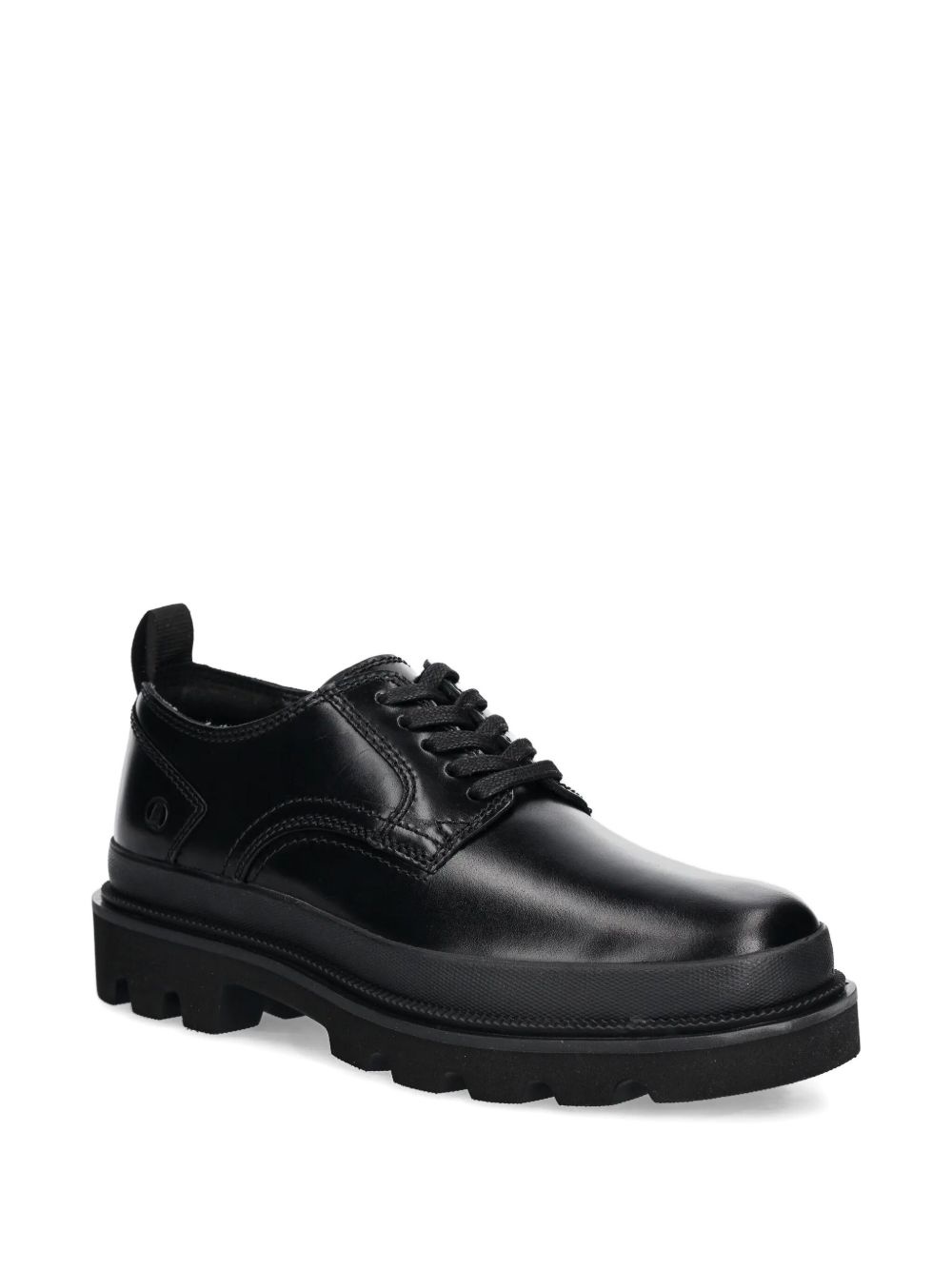lace-up monk shoes - 4