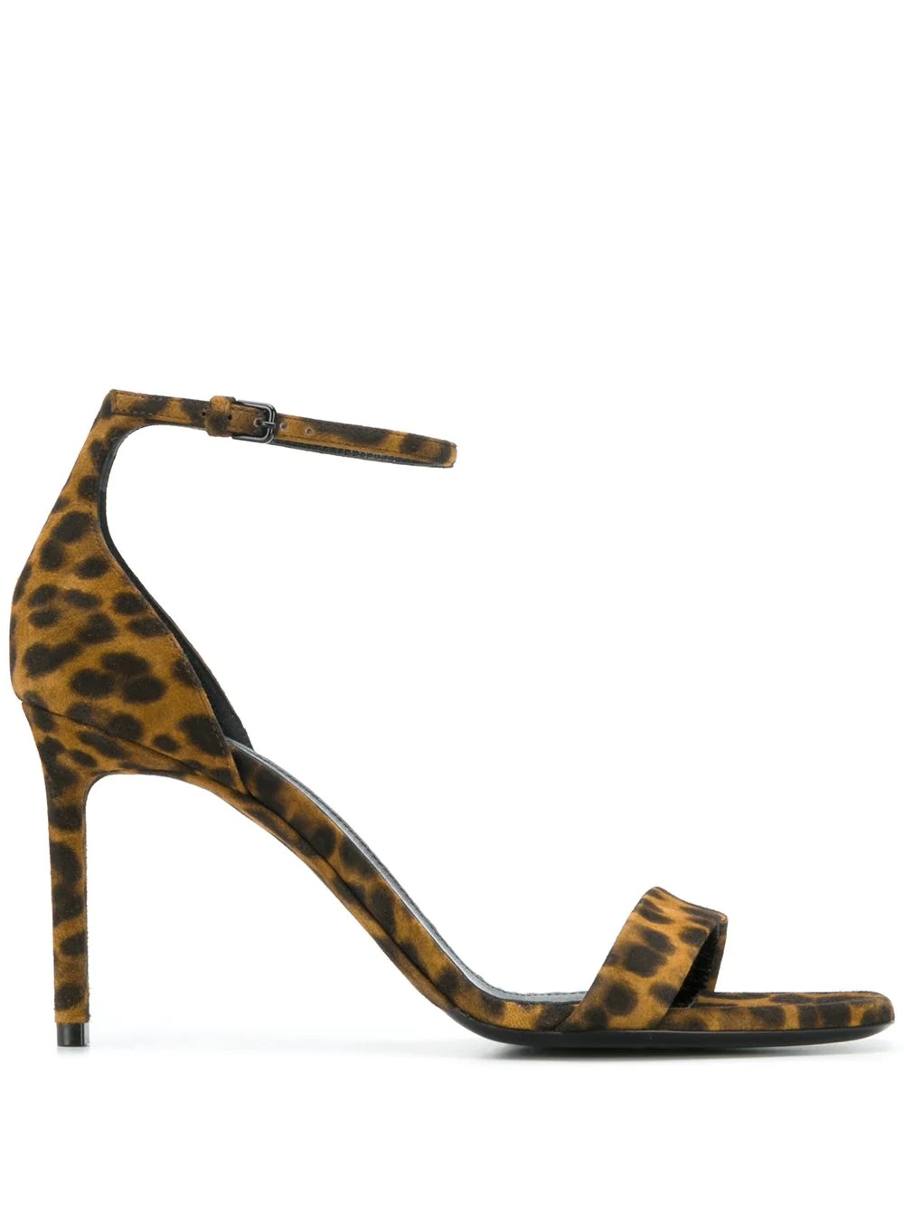 leopard print sandals - 1