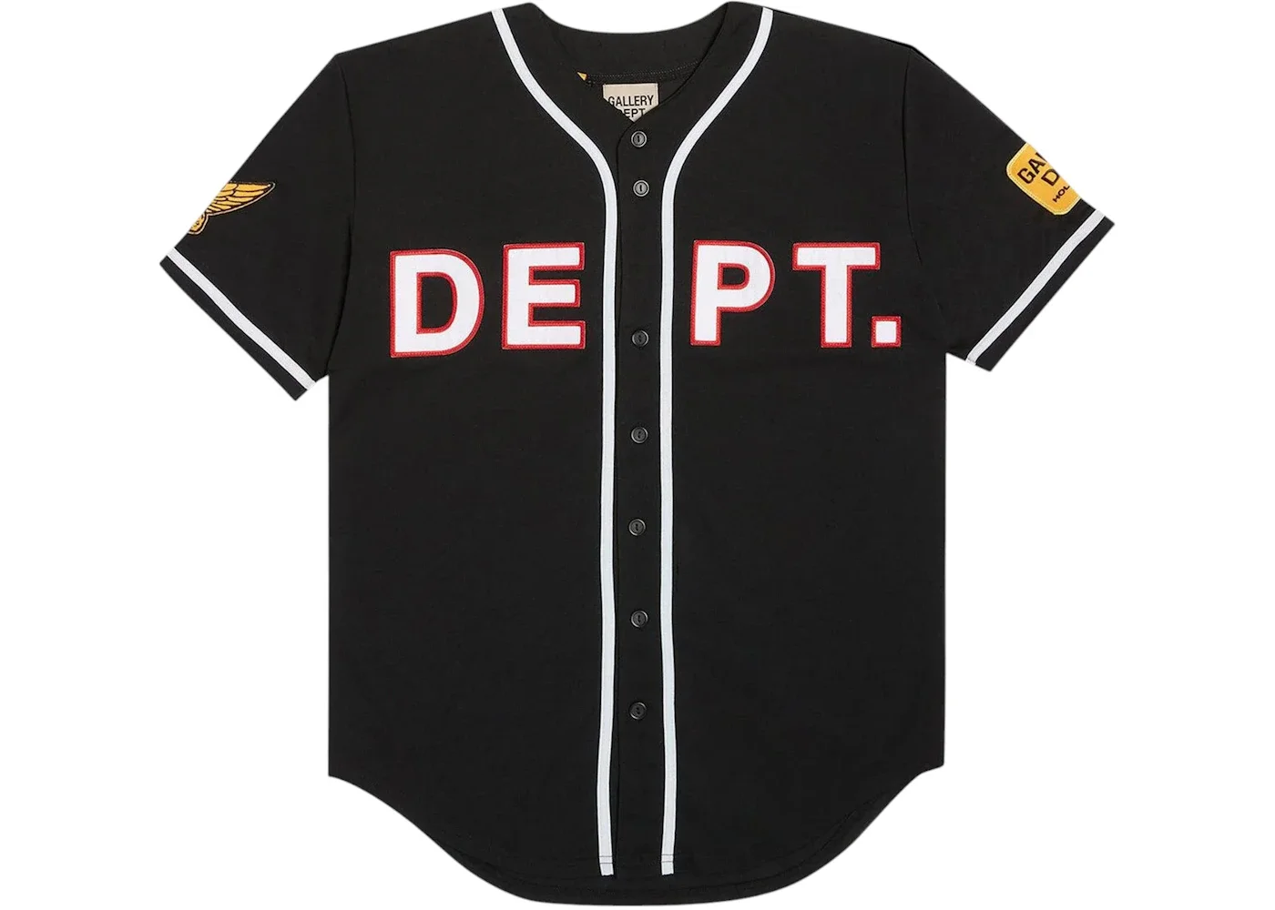 Gallery Dept. Echo Park Baseball Jersey Black - 1