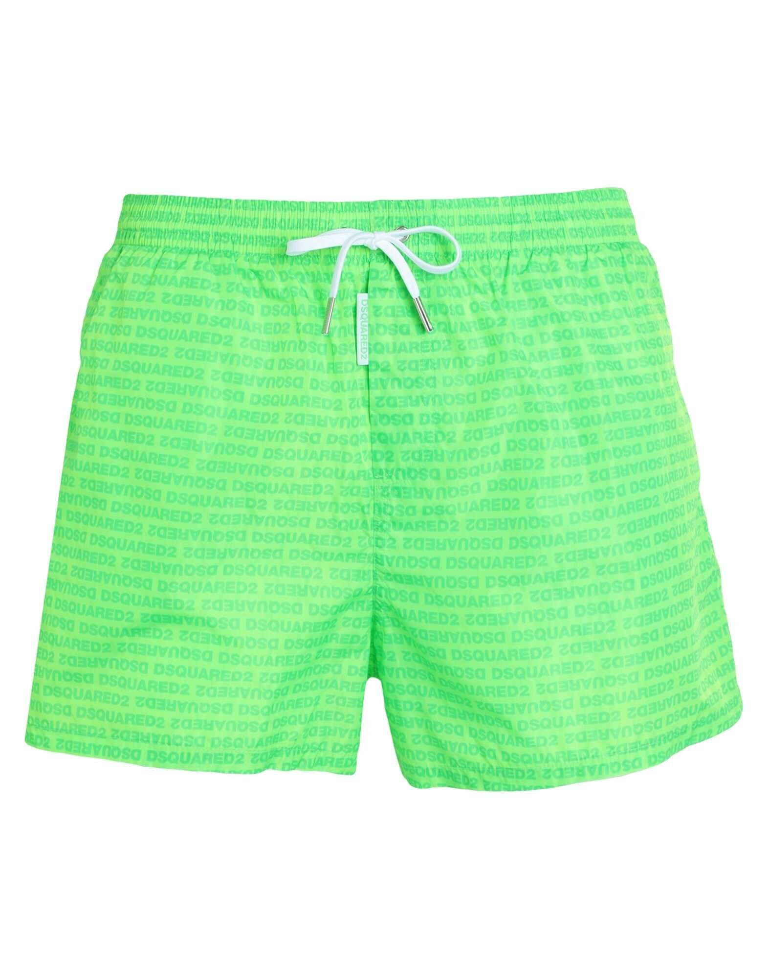 Green Men's Swim Shorts - 1