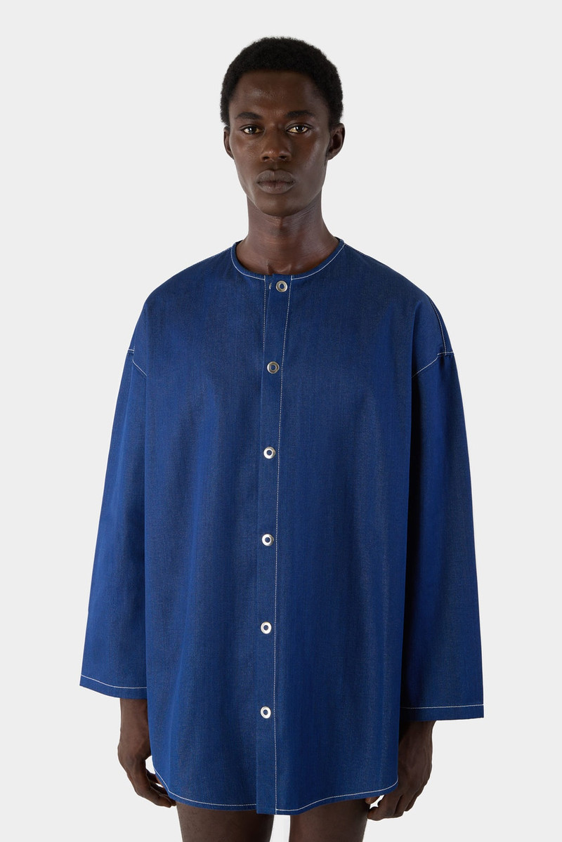 SUNNEI MEGA OVERSHIRT / blue outlook