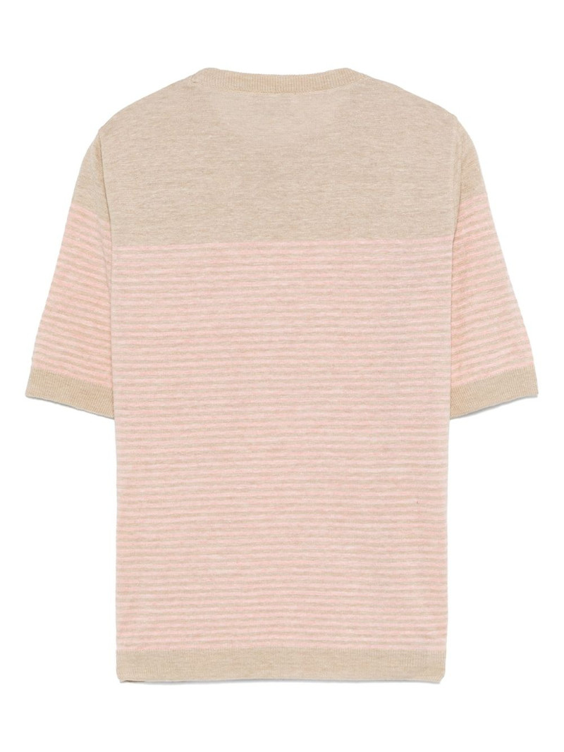LARDINI striped T-shirt outlook