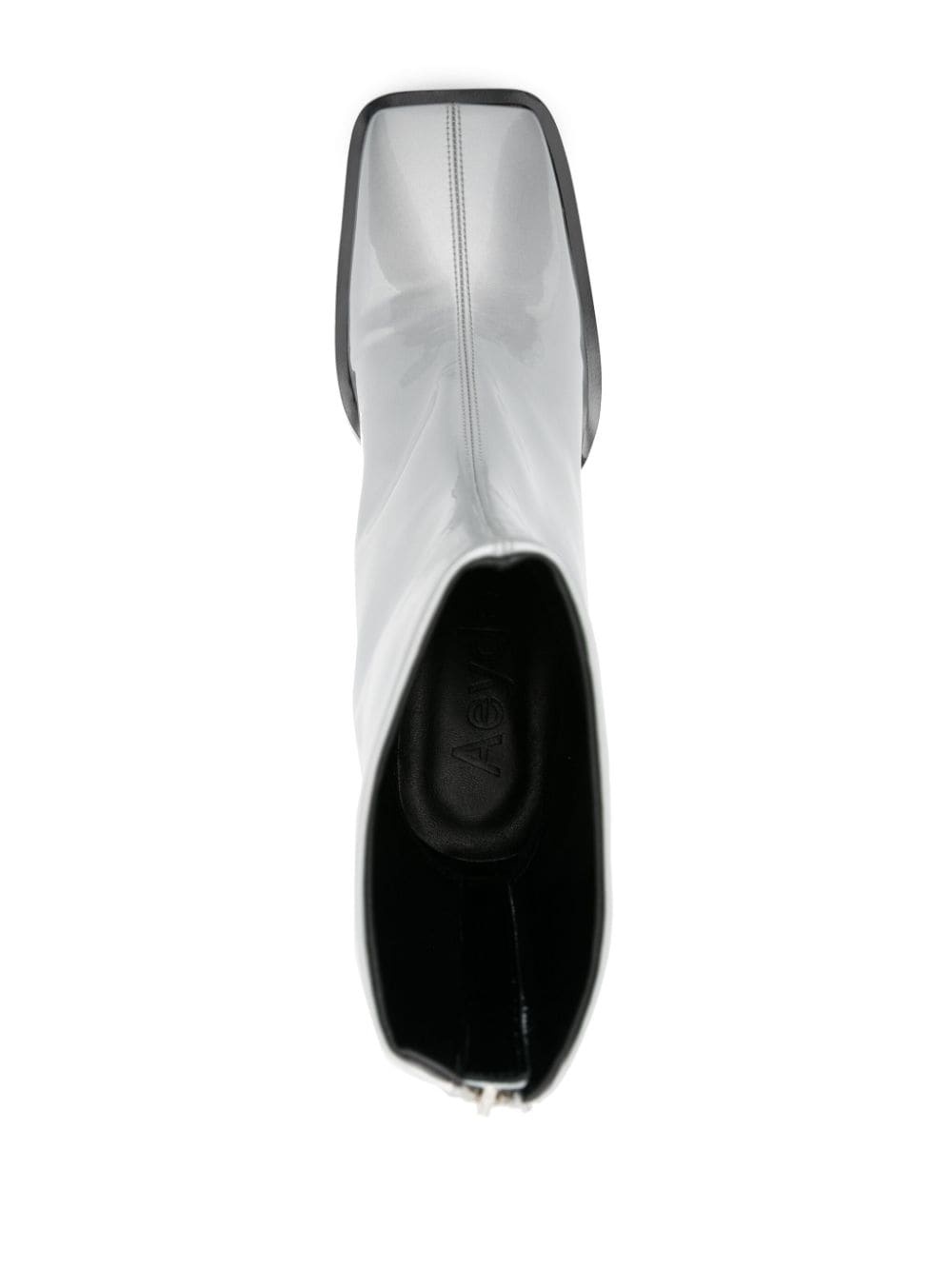 Amina patent leather ankle boots - 4