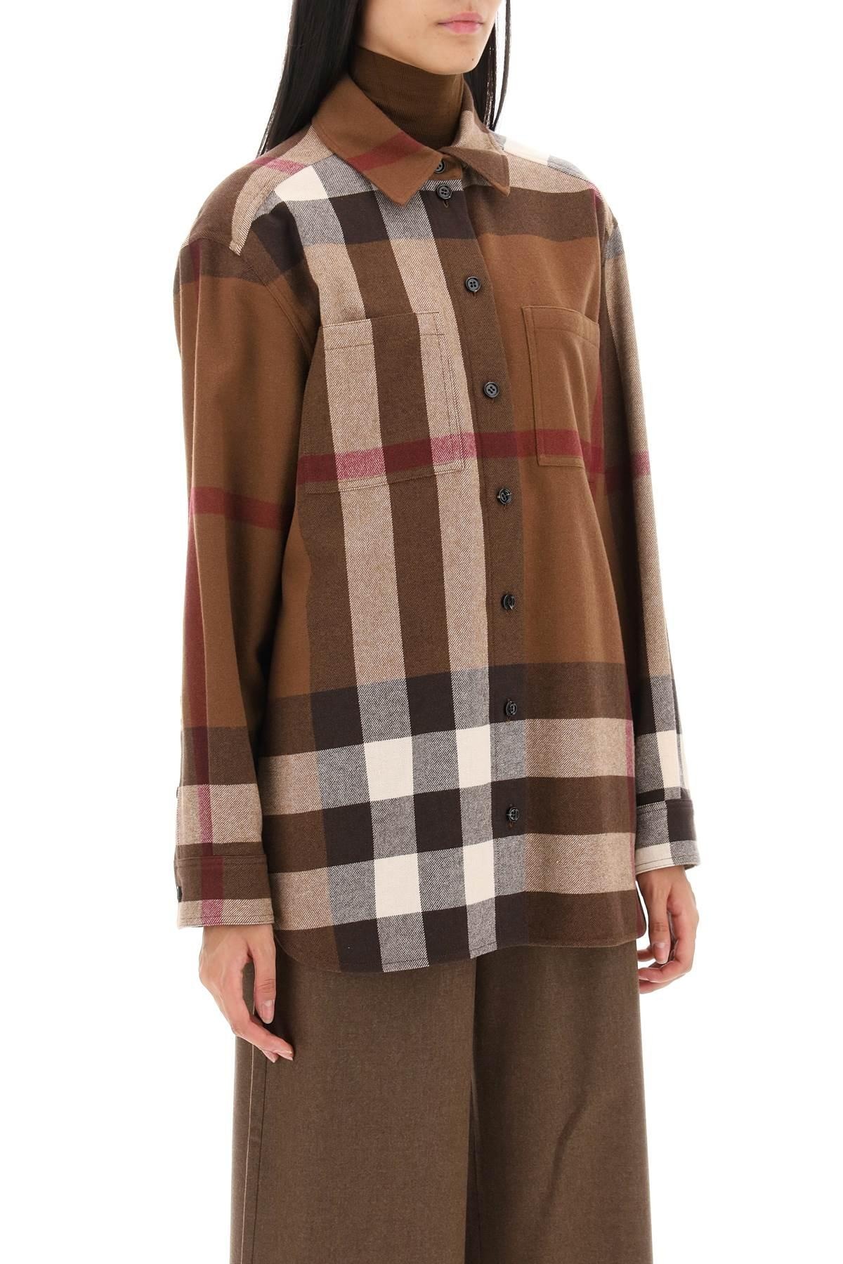 AVALON OVERSHIRT IN CHECK FLANNEL - 3